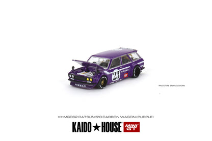 [Kaidohouse x MINI GT] Datsun KAIDO 510 Wagon CARBON FIBER V1