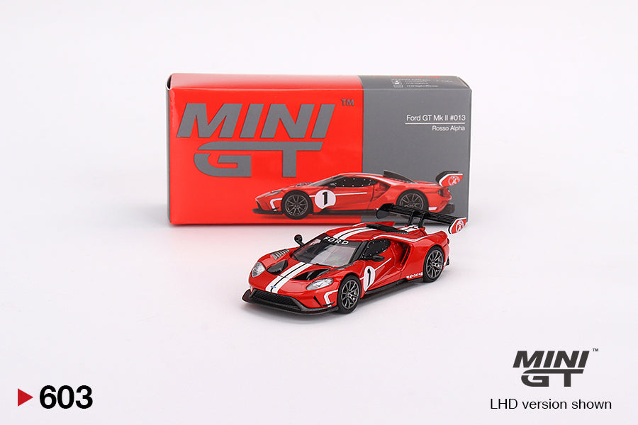 MINI GT 603 Ford GT MK II #013 Rosso Alpha