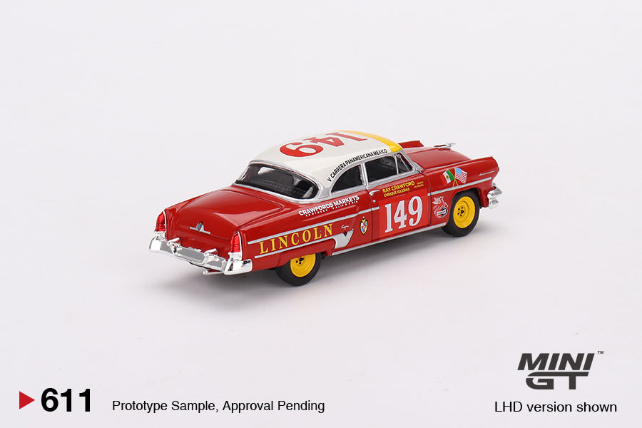 MINI GT 611 Lincoln Capri 1954 Carrera Panamericana Class Winner #149