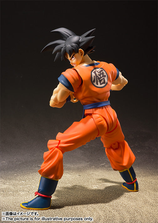 行版 Bandai S.H.Figuarts SHF 龍珠 DragonBall 孫悟空 -地球上的撒亞人- (再販)