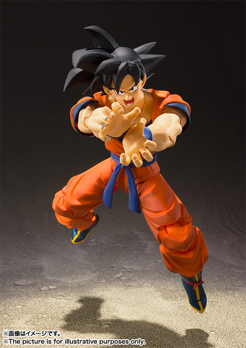 行版 Bandai S.H.Figuarts SHF 龍珠 DragonBall 孫悟空 -地球上的撒亞人- (再販)