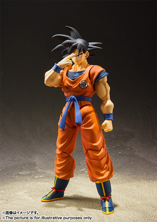 行版 Bandai S.H.Figuarts SHF 龍珠 DragonBall 孫悟空 -地球上的撒亞人- (再販)