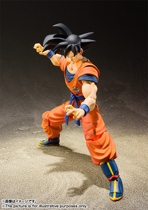 行版 Bandai S.H.Figuarts SHF 龍珠 DragonBall 孫悟空 -地球上的撒亞人- (再販)