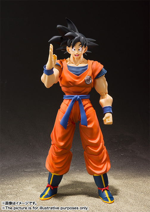 行版 Bandai S.H.Figuarts SHF 龍珠 DragonBall 孫悟空 -地球上的撒亞人- (再販)