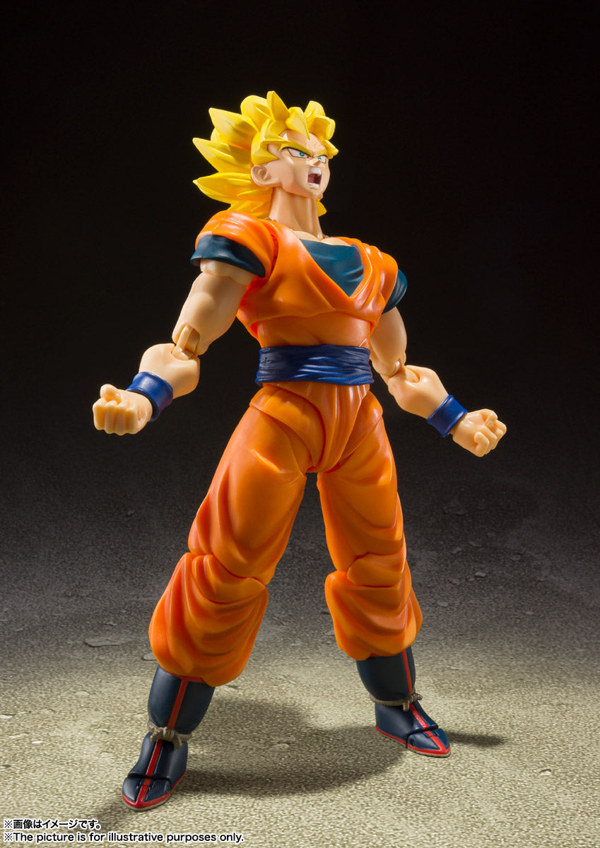 行版 Bandai S.H.Figuarts SHF 龍珠Z DragonBallZ 超級撒亞人悟空(再販)