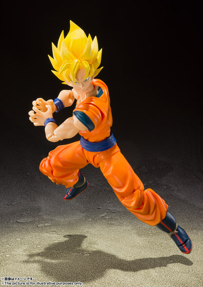 行版 Bandai S.H.Figuarts SHF 龍珠Z DragonBallZ 超級撒亞人悟空(再販)