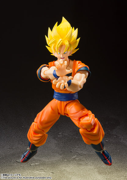 行版 Bandai S.H.Figuarts SHF 龍珠Z DragonBallZ 超級撒亞人悟空(再販)