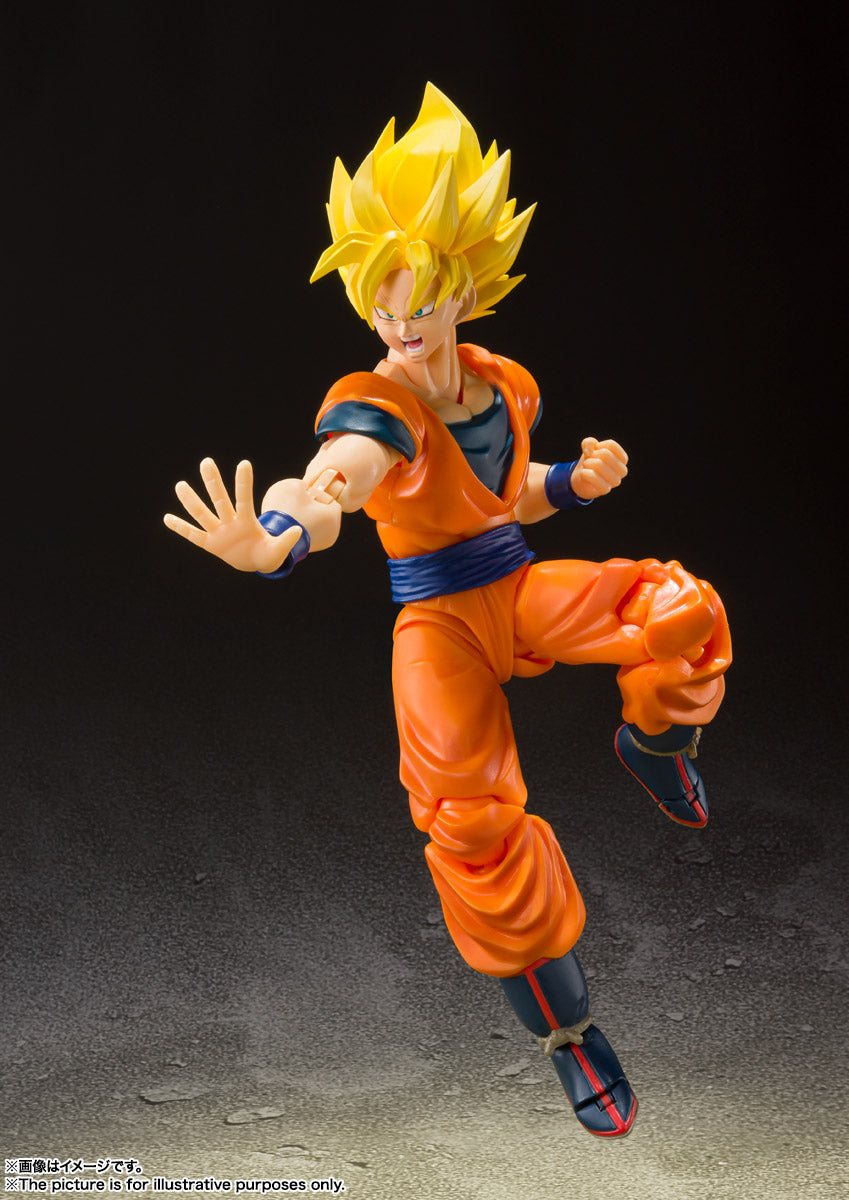 行版 Bandai S.H.Figuarts SHF 龍珠Z DragonBallZ 超級撒亞人悟空(再販)