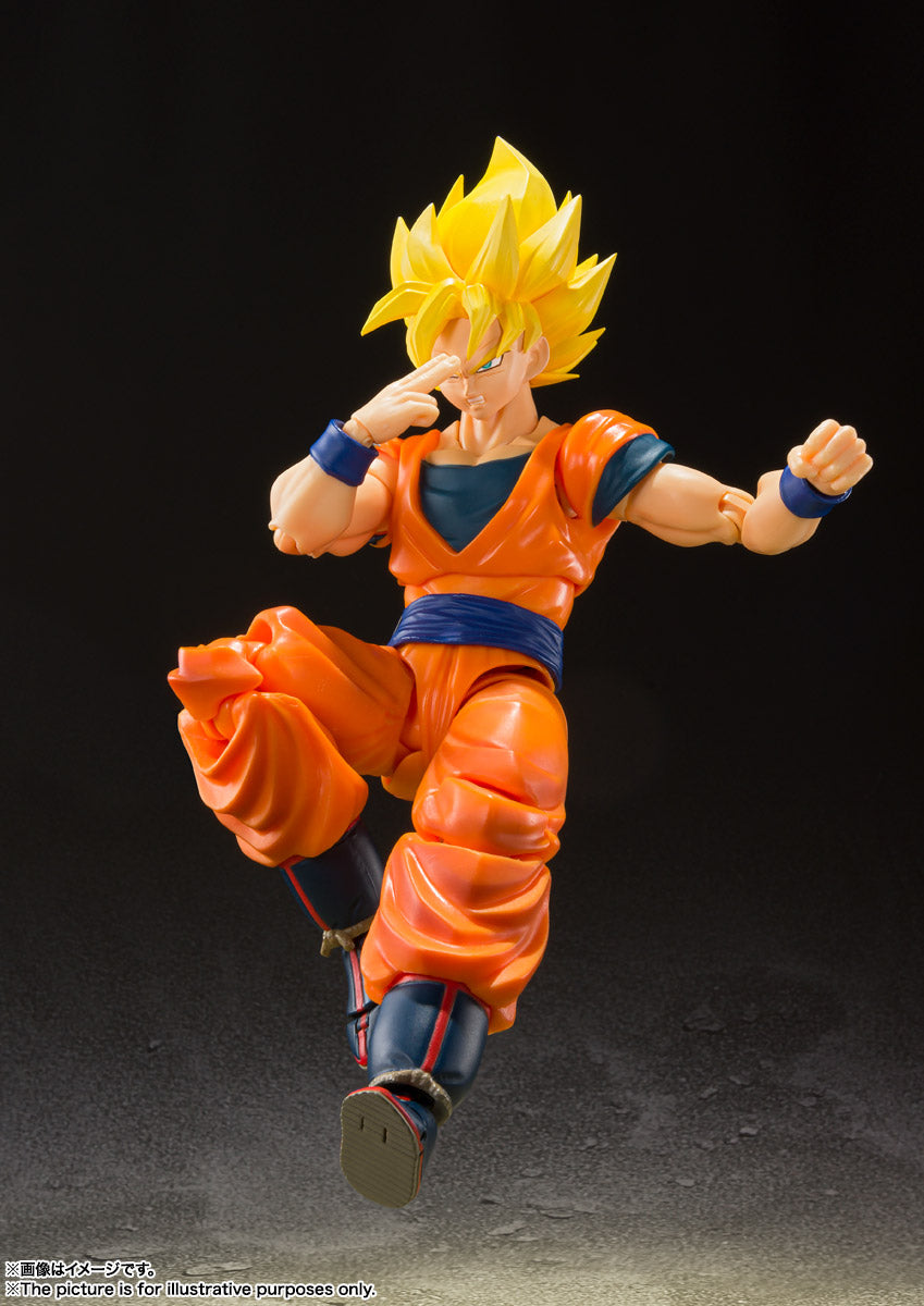 行版 Bandai S.H.Figuarts SHF 龍珠Z DragonBallZ 超級撒亞人悟空(再販)