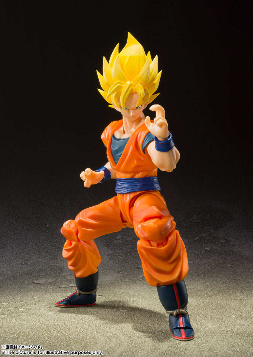 行版 Bandai S.H.Figuarts SHF 龍珠Z DragonBallZ 超級撒亞人悟空(再販)