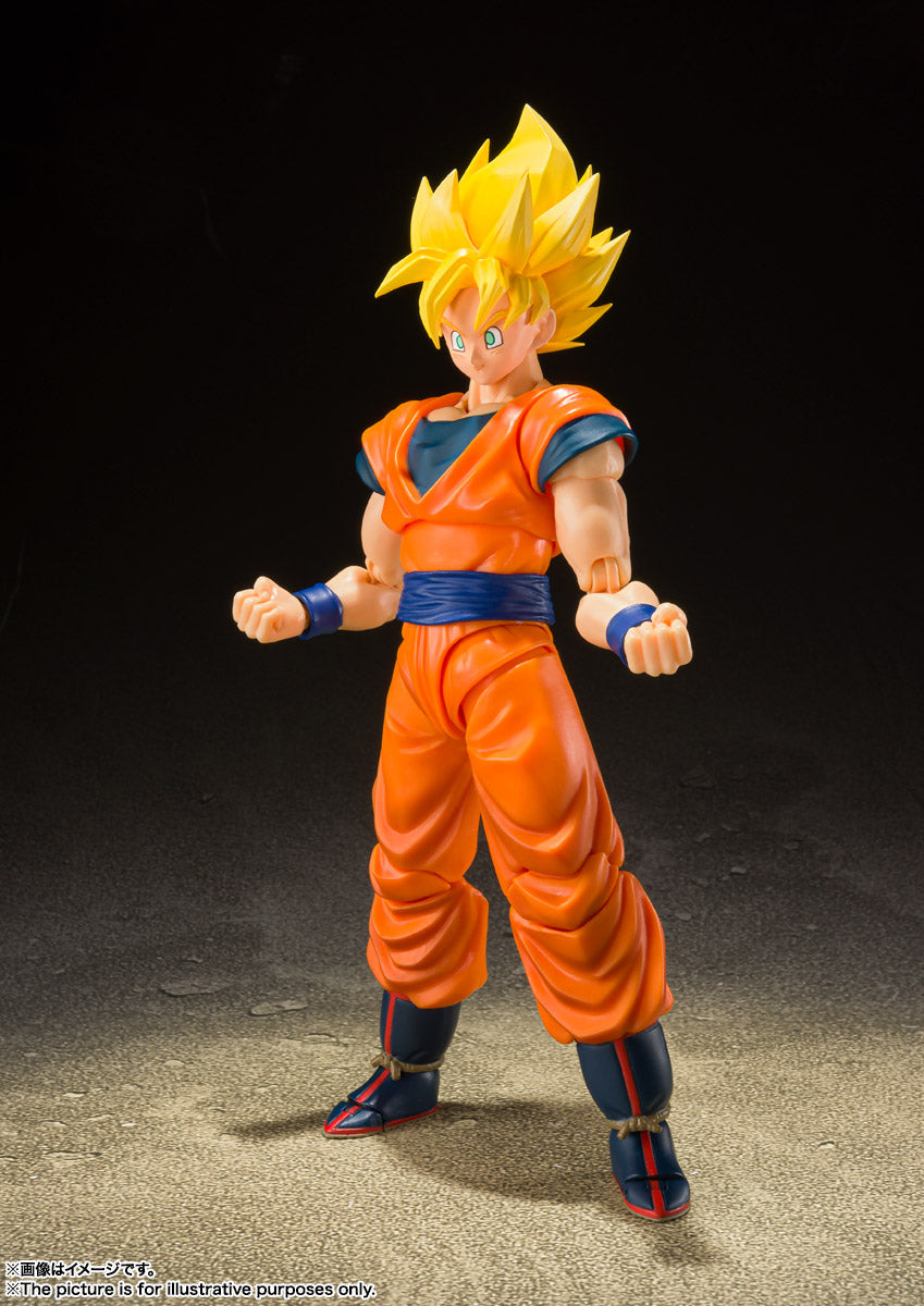 行版 Bandai S.H.Figuarts SHF 龍珠Z DragonBallZ 超級撒亞人悟空(再販)