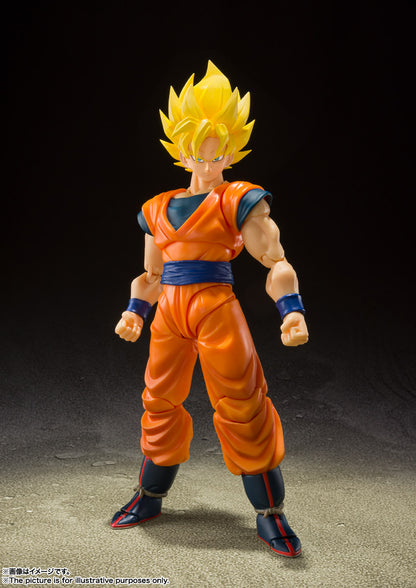 行版 Bandai S.H.Figuarts SHF 龍珠Z DragonBallZ 超級撒亞人悟空(再販)