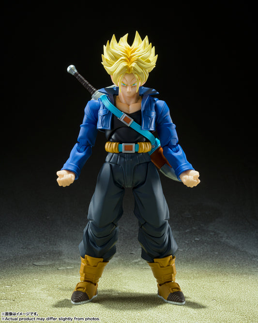 行版 Bandai S.H.Figuarts SHF 龍珠 DragonBall 超級撒亞人杜拉格斯 -來自未來的少年-(再販)