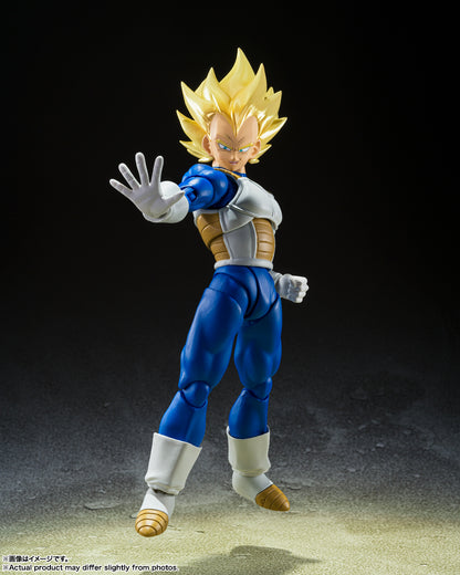 行版 Bandai S.H.Figuarts SHF 龍珠 DragonBall 超級撒亞人比達 -覺醒超級撒亞人之血-(再販)