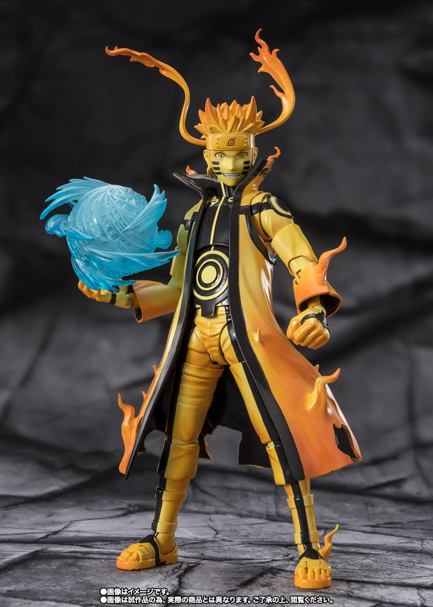 [魂shop限定] 行版 Bandai S.H.Figuarts SHF 火影忍者NARUTO 漩渦鳴人 (九喇嘛連結模式) -連繫思念的希望之力-