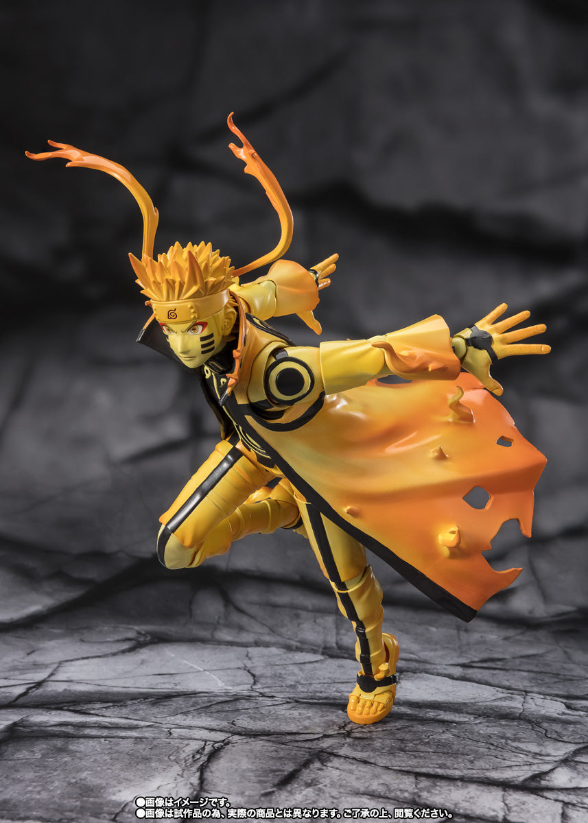 [魂shop限定] 行版 Bandai S.H.Figuarts SHF 火影忍者NARUTO 漩渦鳴人 (九喇嘛連結模式) -連繫思念的希望之力-