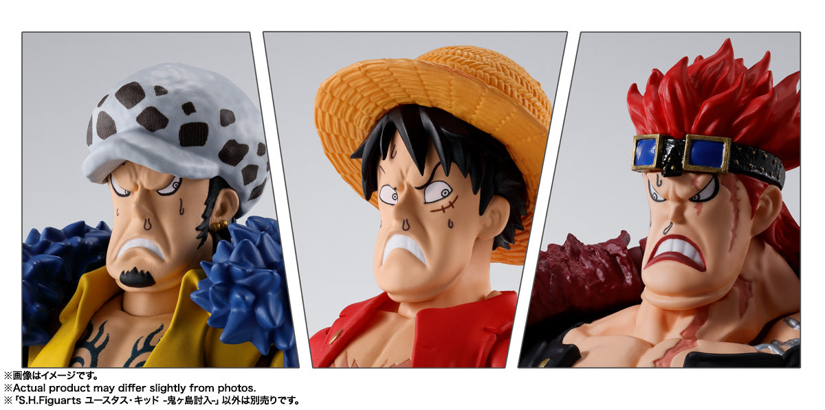 行版 Bandai S.H.Figuarts SHF 海賊王 One Piece 尤斯塔斯 ‧ 基德  -鬼島討伐-