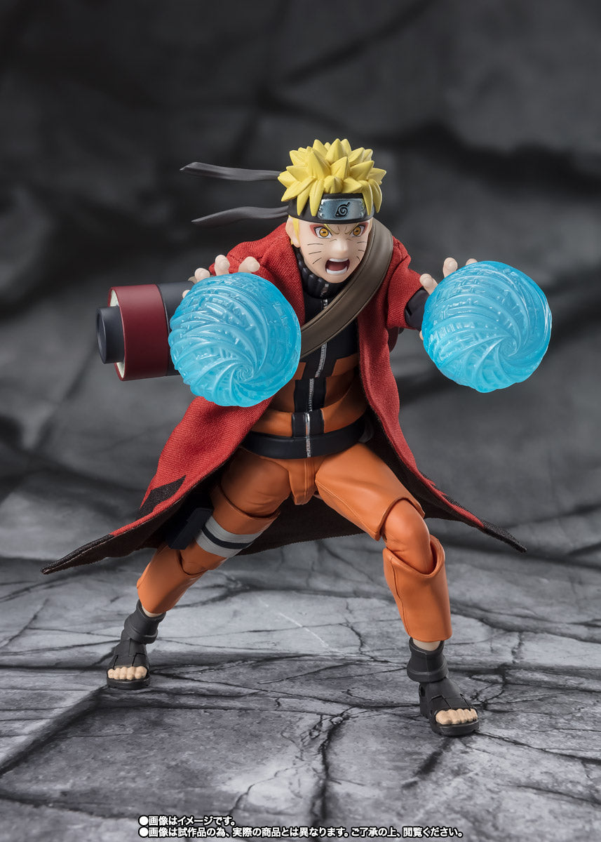 [魂shop限定] 行版 Bandai S.H.Figuarts SHF 火影忍者NARUTO 漩渦鳴人 (仙人模式) -木葉救世主-