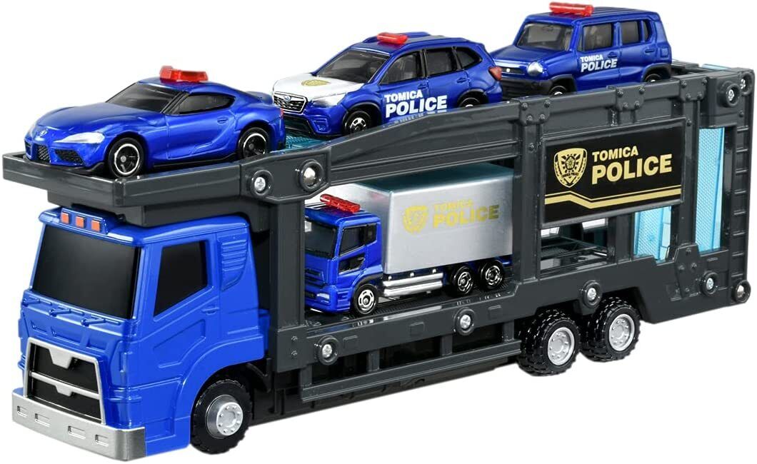 Tomica Gift  Police Station Carrier Car 套裝