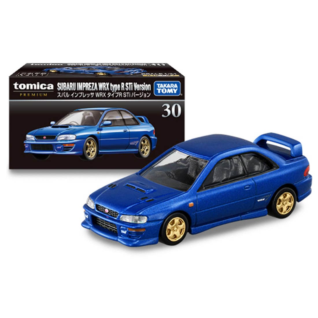 Tomica Premium No. 30 Subaru Impreza WRX Type R STI