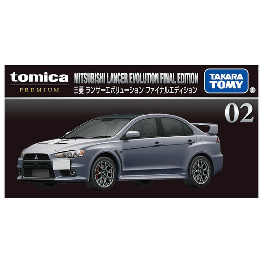 Tomica Premium No.02 三菱 Mitsubishi Lancer EVO Final