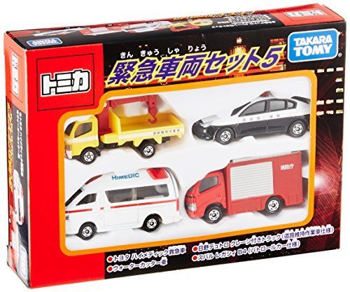 Tomica Gift-Emergency Vehicle Set 5