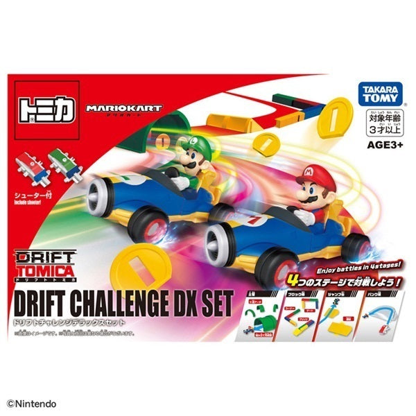 Tomica 瑪利歐賽車 Mariokart Drift Challenge 豪華版套裝