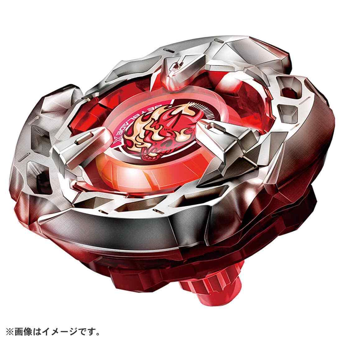 TAKARA TOMY 爆旋陀螺X BeybladeX Starter BX-02 煉獄魔鐮 Devil Scythe 4-60T 基本套裝