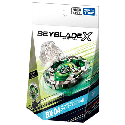 TAKARA TOMY 爆旋陀螺X BeybladeX Starter BX-04 騎士護盾 Knight Shield 3-80N 基本套裝