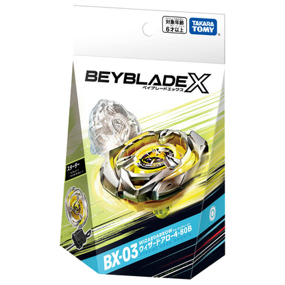 TAKARA TOMY 爆旋陀螺X BeybladeX Starter BX-03 巫師弩箭 Wizard Arrow 4-80B 基本套裝