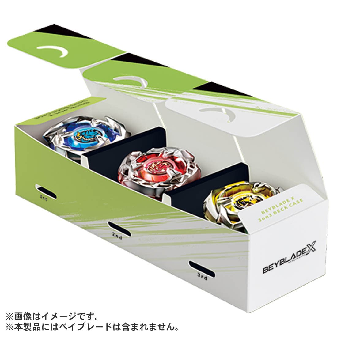 TAKARA TOMY 爆旋陀螺X BeybladeX Accessory BX-12 3 on 3 三陀螺對戰盒 Deck Case