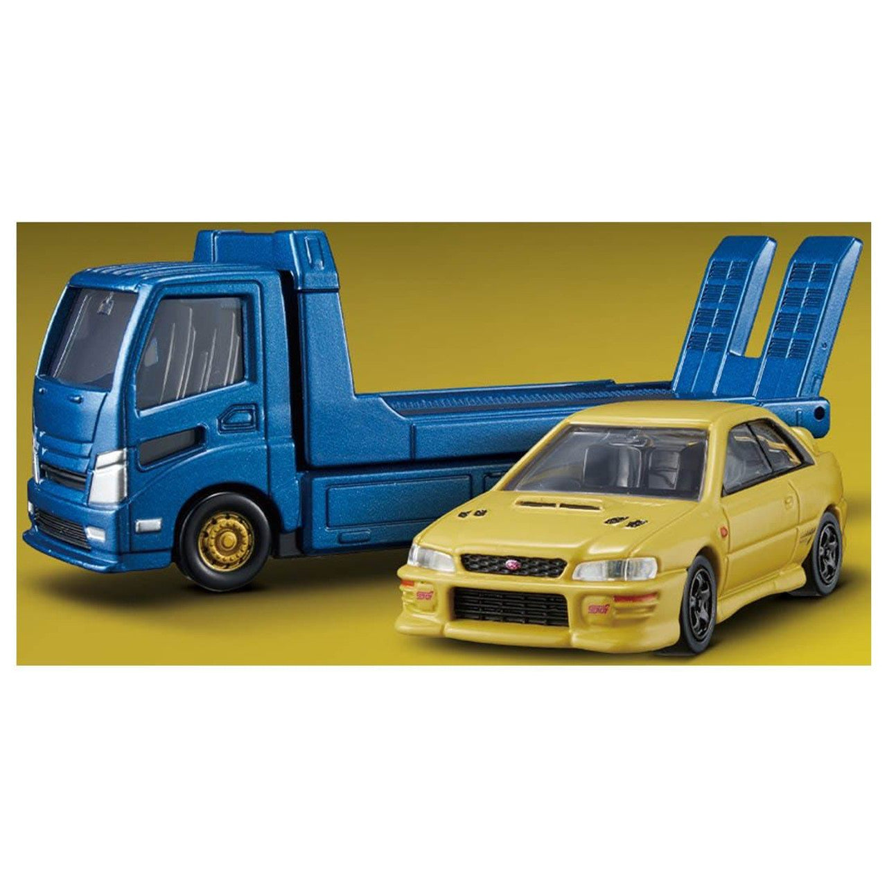 Tomica Transporter Subaru Impreza WRX Type R STI Ver.