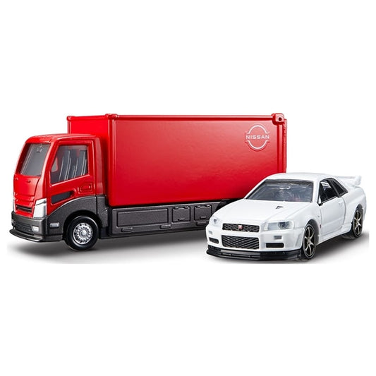 Tomica Transporter Nissan Skyline GTR V-Spec Ⅱ Nur