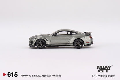 MINI GT 615 Shelby GT500 SE Widebody Pepper Gray Metallic LHD