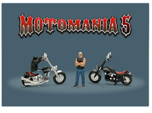 American Diorama 1/64 Figures Set - Motomania 5 - MIJO Exclusives