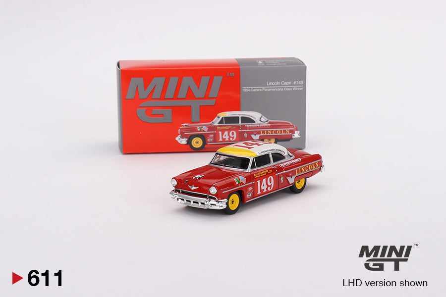 MINI GT 611 Lincoln Capri 1954 Carrera Panamericana Class Winner #149