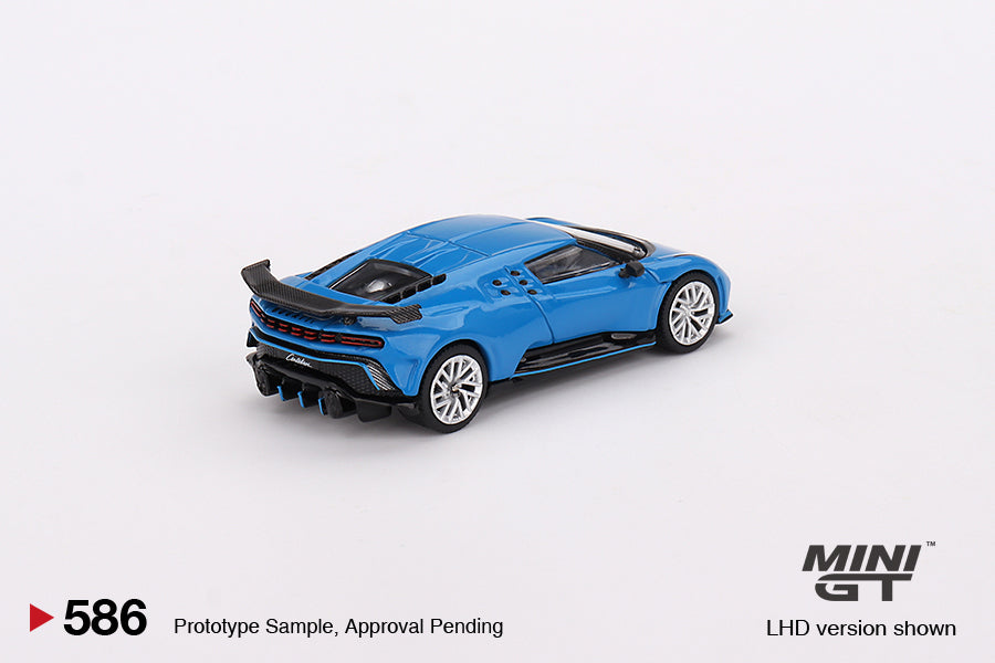 MINI GT 586 Bugatti Centodieci Blu Bugatti LHD