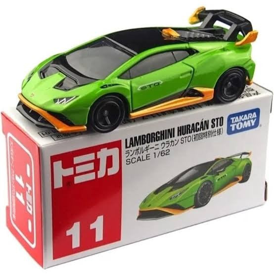 Tomica No.011 Lamborghini Huracan STO (初回限定版)