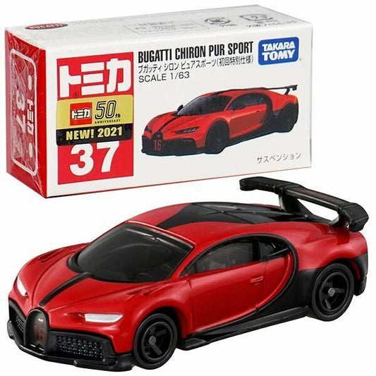 Tomica No.037 Bugatti Chiron Pure Sports (初回限定版)