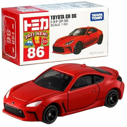 Tomica No.086 Toyota GR 86 (SPX26T)