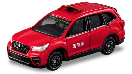 Tomica No.099 Subaru Forester Fire Command Car