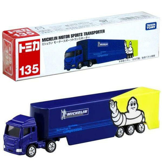 Tomica No.135 Michelin Motor Sports Transporter