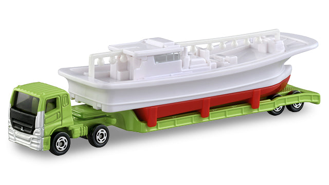 Tomica No.150 Mitsubishi Fuso Fish Boat Transporter