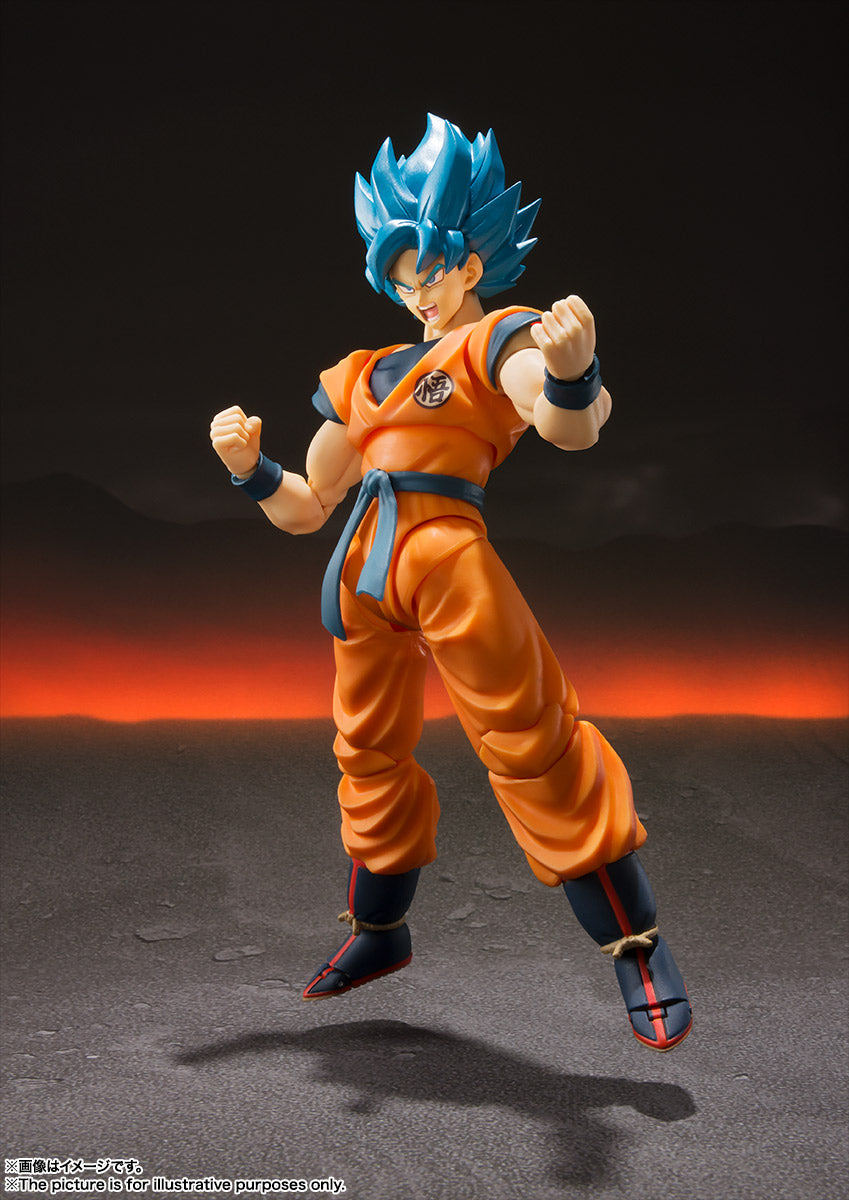 行版 Bandai S.H.Figuarts SHF《龍珠超 》孫悟空 (SSGSS)(再販)