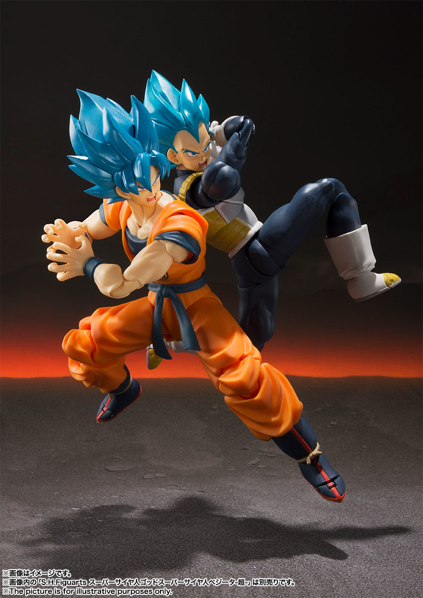 行版 Bandai S.H.Figuarts SHF《龍珠超 》孫悟空 (SSGSS)(再販)