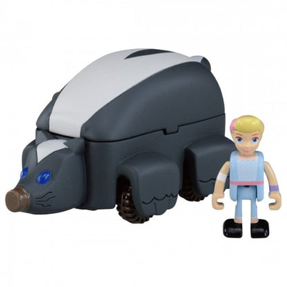 Disney Motors-Toy Story 4 Tomica R02 Bo Peep & Skunk Car