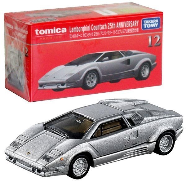 Tomica Premium No. 12 Lamborghini Countach 25th AN. (初回限定版)