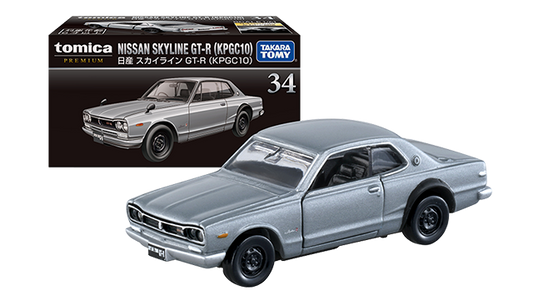 Tomica Premium No. 34 Nissan Skyline GT-R KPGC10