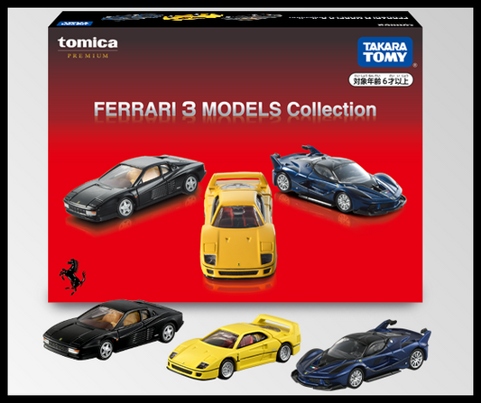 Tomica-Premium Ferrari 3 Models Collection