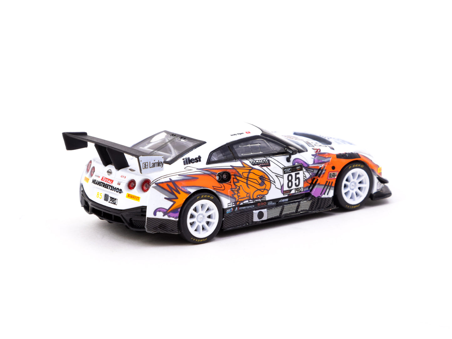 Tarmac Works 1/64 Nissan GT-R NISMO GT3 GT World Challenge Asia Esports 2020 #85 - HOBBY64